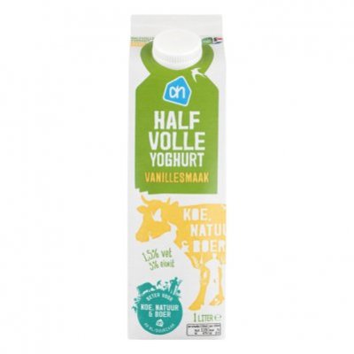 Huismerk Halfvolle vanilleyoghurt